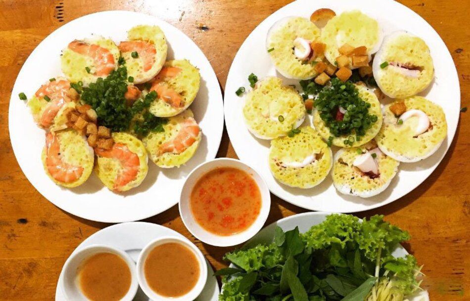 Bánh căn đặc sản Ninh Thuận