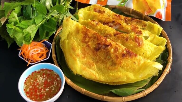 Bánh xèo đặc sản Ninh Thuận