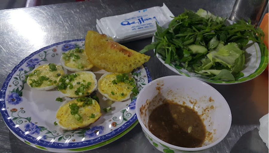 Quê Hương – Quán bánh xèo, bánh căn nức tiếng tại Ninh Thuận