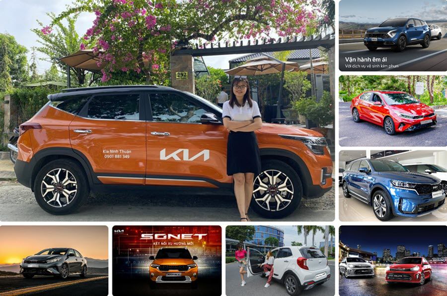 Dòng xe tại Showroom KIA Phan Rang