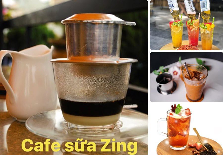 Thực đơn đồ uống tại quán Zing Coffee - Ninh Thuận