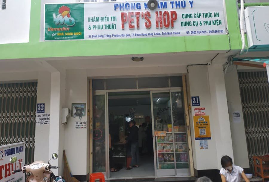 Phòng khám thú y Pet's Hop tại Phan Rang