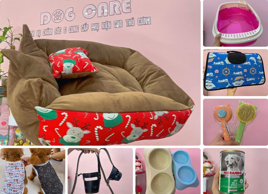 Dog Care Spa - Cửa hàng chuyên cung cấp các phụ kiện cho thú cưng tại Phan Rang