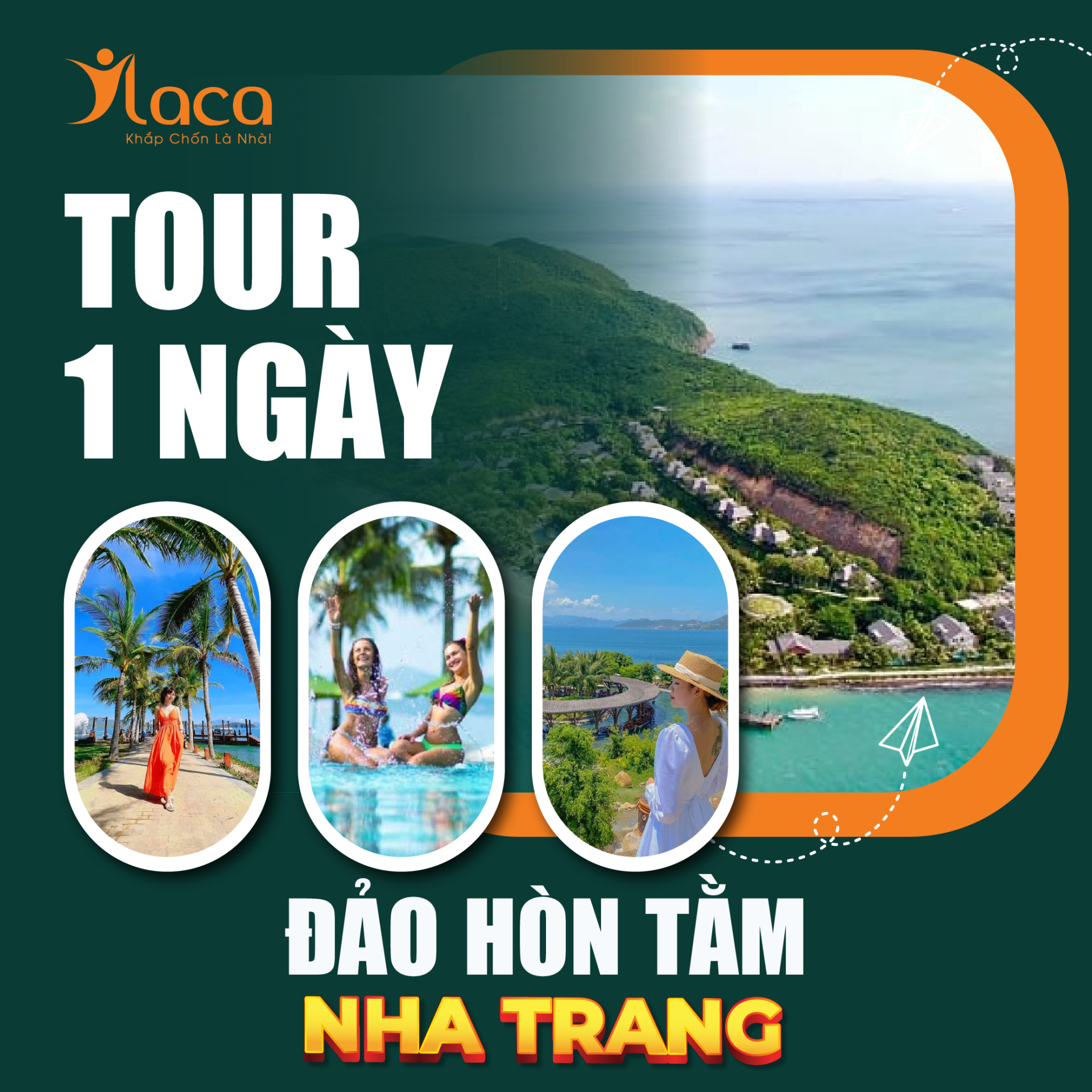 Tour Đảo Hòn Tằm Nha Trang 1 Ngày [Giá rẻ – Chất Lượng]