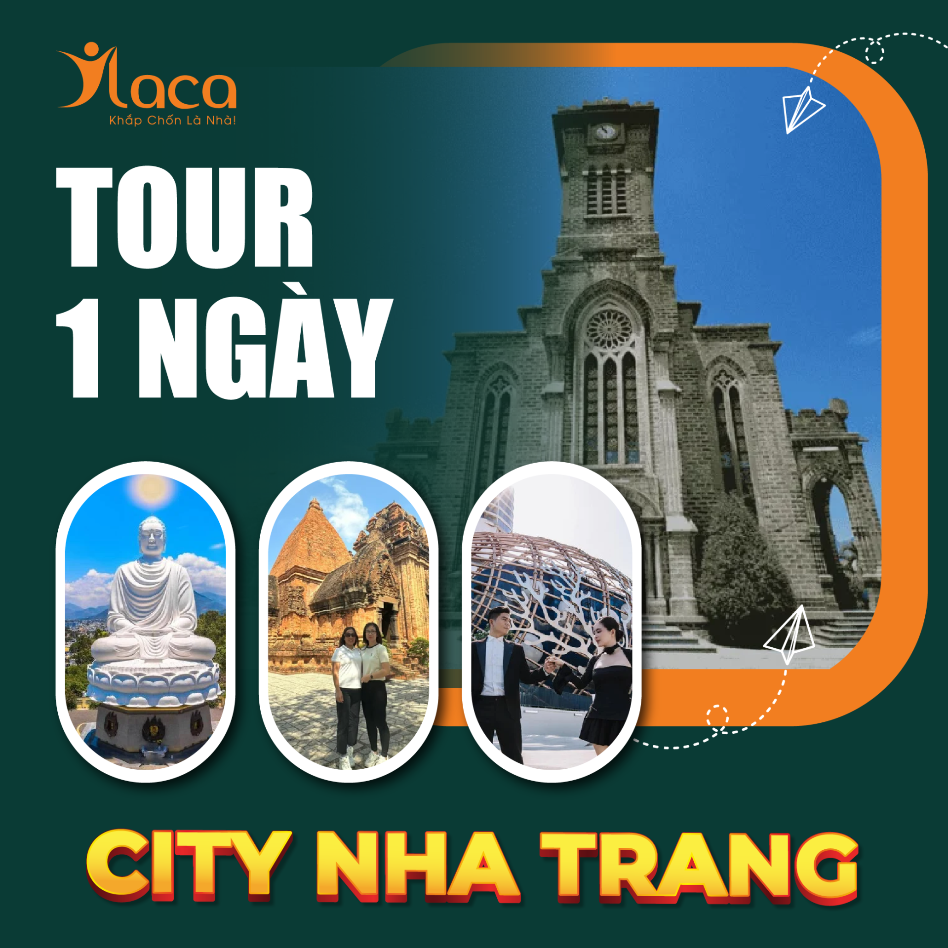 Tour City Nha Trang 1 Ngày [Trọn Gói – Chất Lượng]