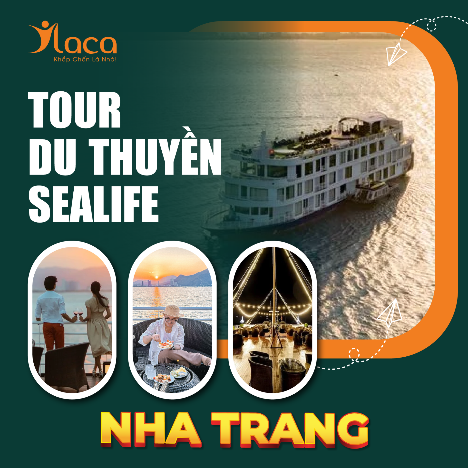 Tour Du Thuyền SeaLife Nha Trang [Cao Cấp – Trọn Gói]