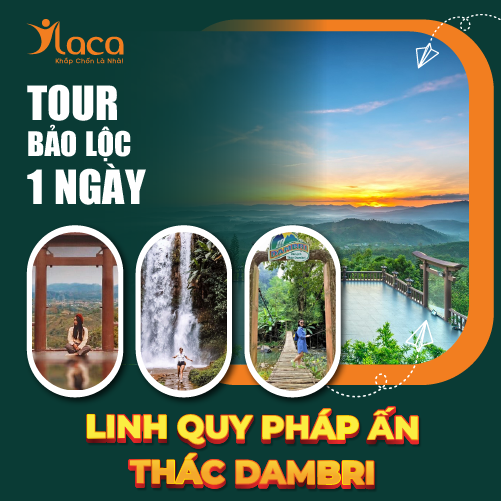 TOUR BẢO LỘC 1 NGÀY: TOUR LINH QUY PHÁP ẤN – THÁC DAMBRI