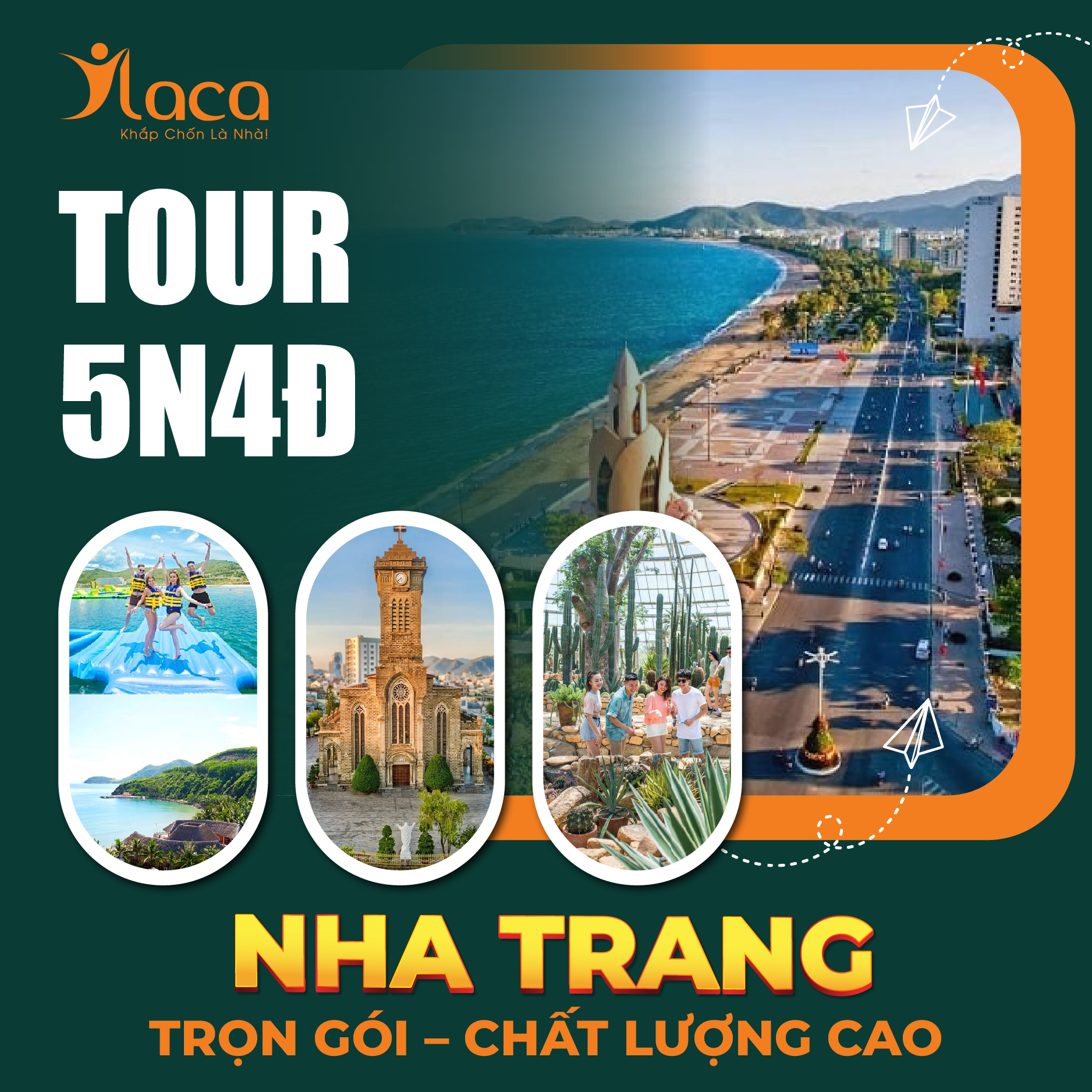 Tour Du Lịch Nha Trang 5 Ngày 4 Đêm Trọn Gói – Chất Lượng Cao