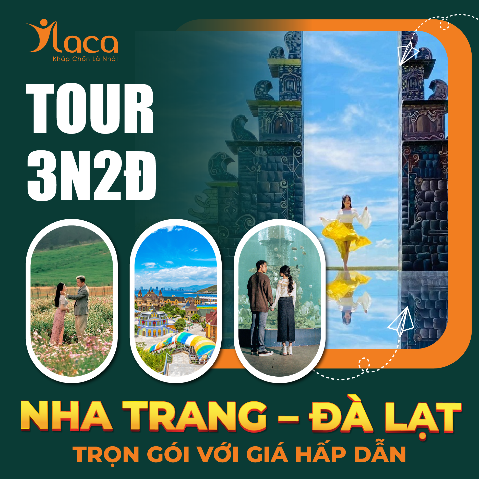 Tour Du Lịch Nha Trang – Đà Lạt 3 Ngày 2 Đêm Trọn Gói Với Giá Hấp Dẫn