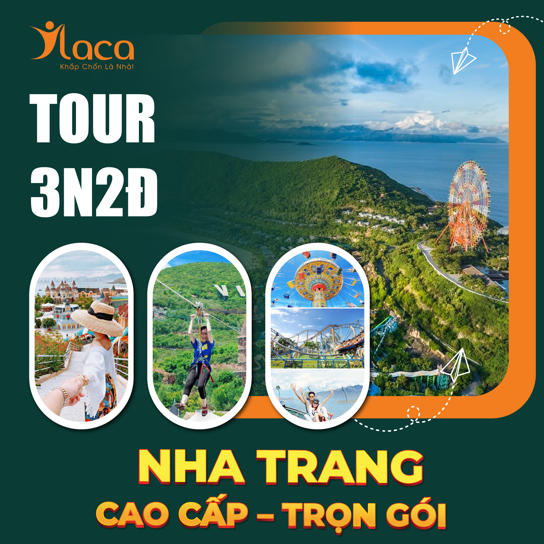 TOUR DU LỊCH NHA TRANG 3 NGÀY 2 ĐÊM NHA TRANG CAO CẤP – TRỌN GÓI