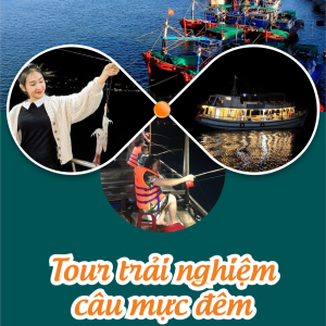 Tour câu mực đêm Vĩnh Hy