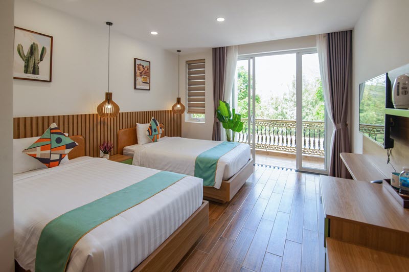 Mint Homestay Nha Trang mang đến không gian nhẹ nhàng, thư thái