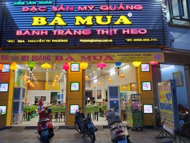 Mì quảng Bà Mua quán