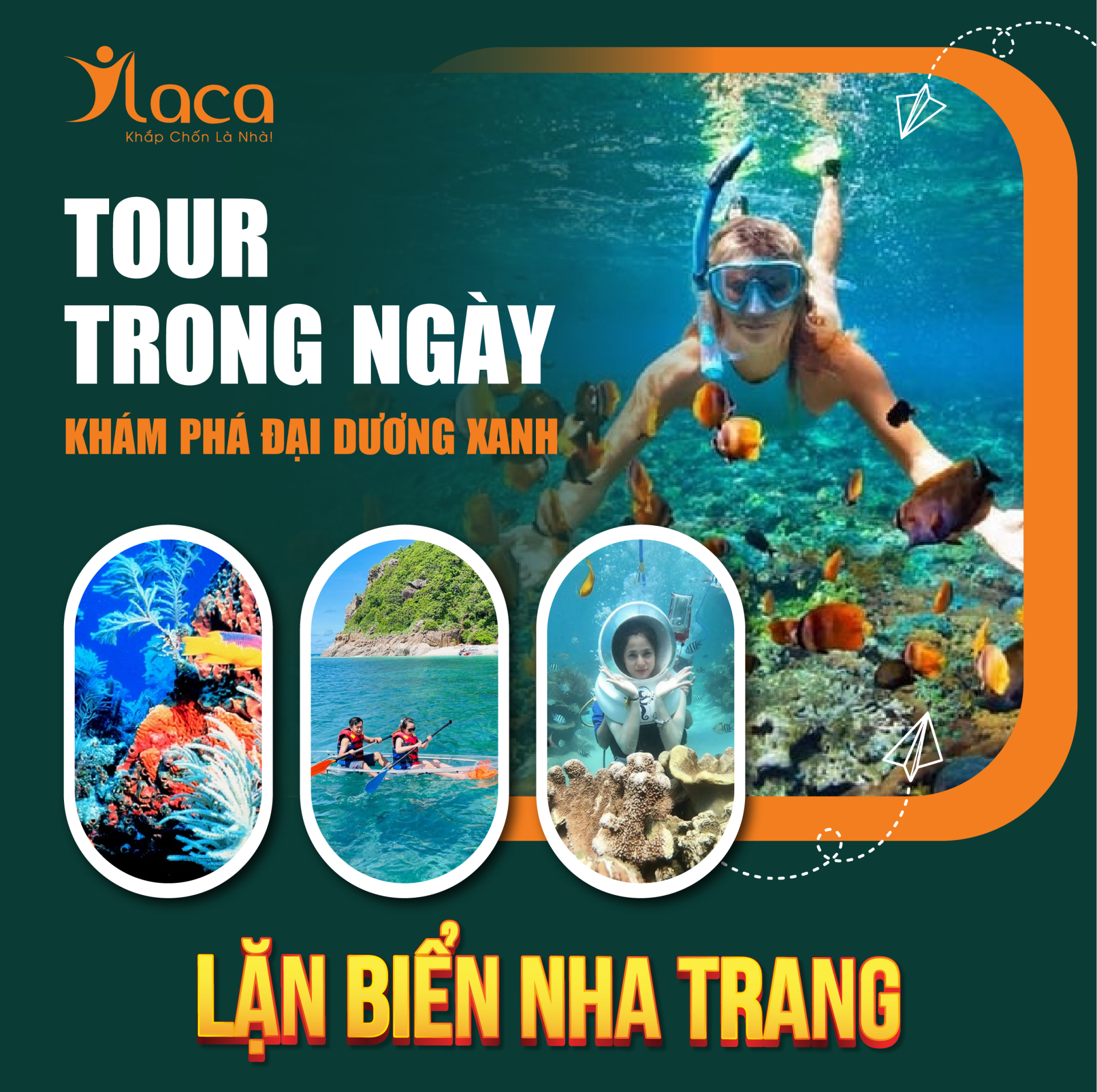 Tour Lặn Biển Nha Trang Trong Ngày: Khám Phá Đại Dương Xanh