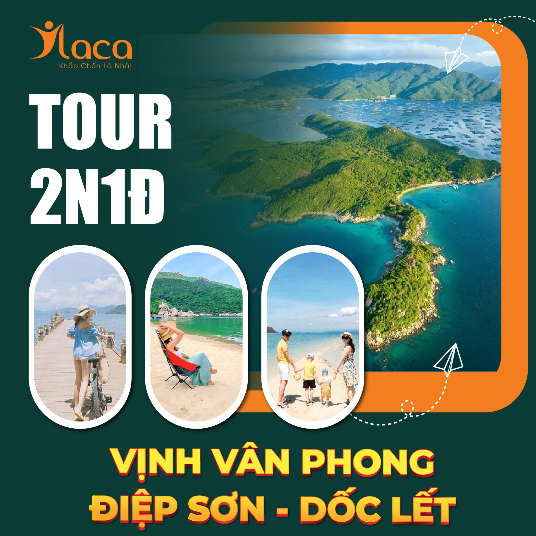 TOUR KHÁM PHÁ VỊNH VÂN PHONG – ĐIỆP SƠN – DỐC LẾT NHA TRANG 2 NGÀY 1 ĐÊM