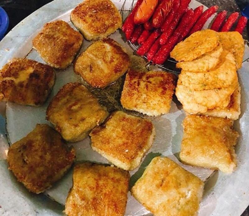 Bánh chưng rán Hà Nội