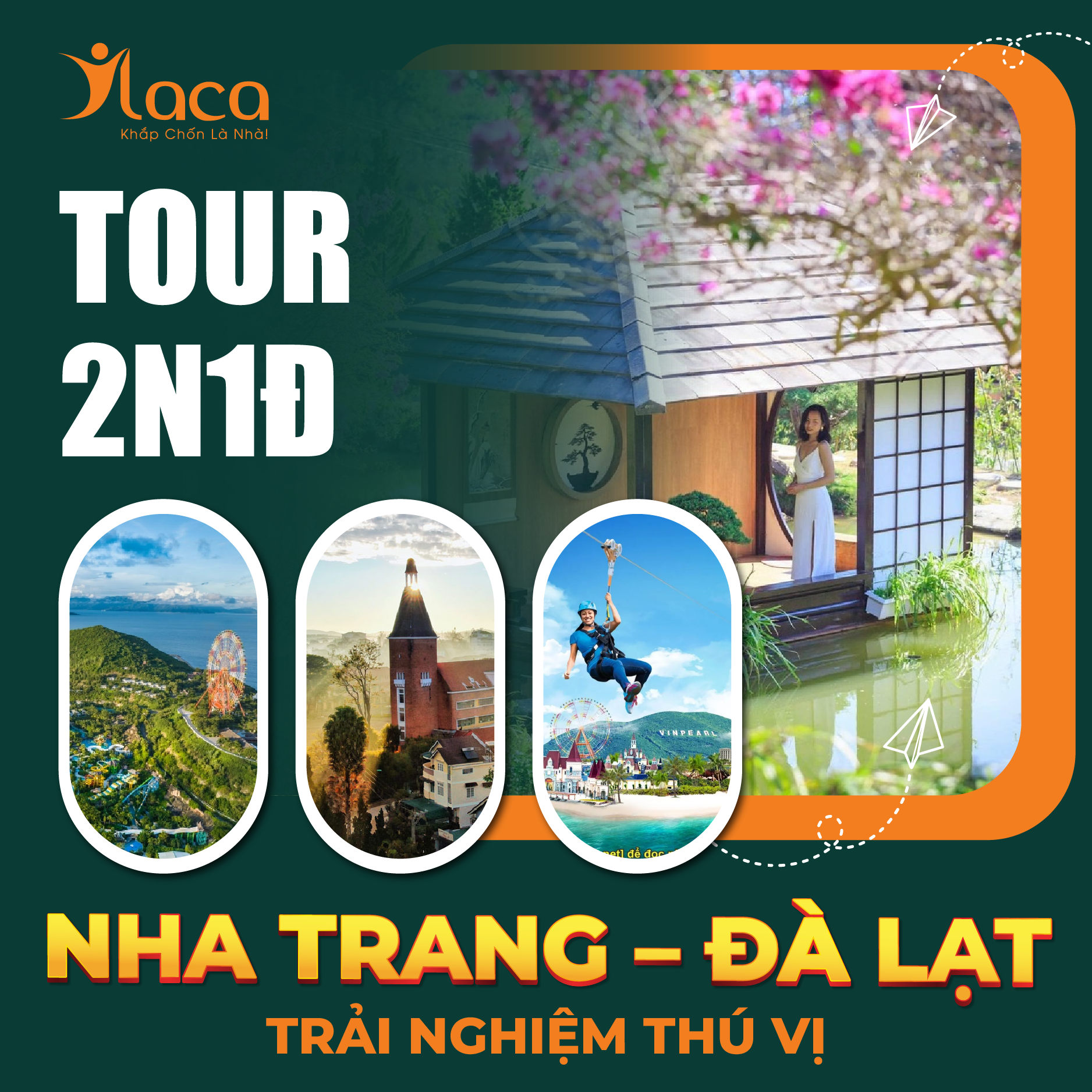 TOUR NHA TRANG – ĐÀ LẠT 2 NGÀY 1 ĐÊM TRẢI NGHIỆM THÚ VỊ