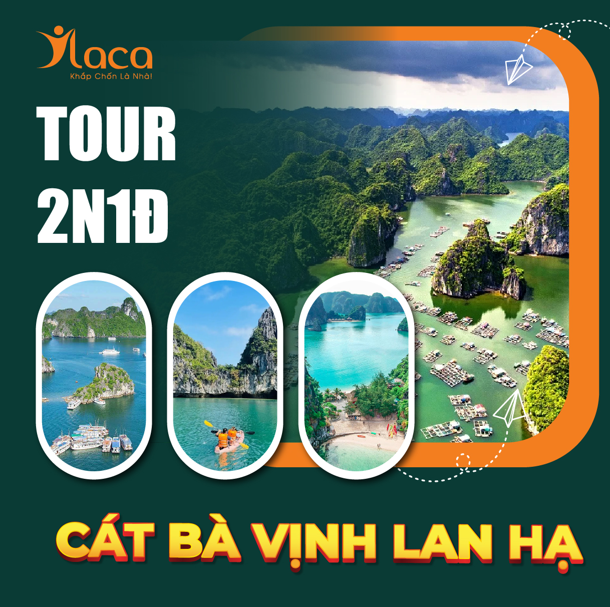 Tour Cát Bà – Vịnh Lan Hạ 3 ngày 2 đêm