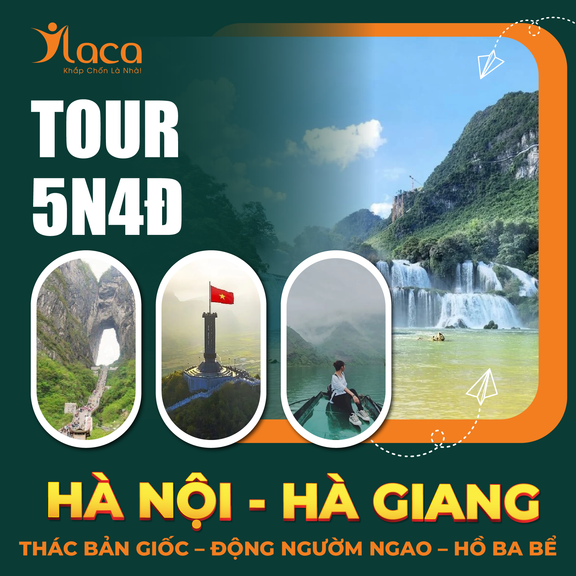 Tour Hà Nội Hà Giang 5 Ngày 4 Đêm: Thác Bản Giốc – Động Ngườm Ngao – Hồ Ba Bể