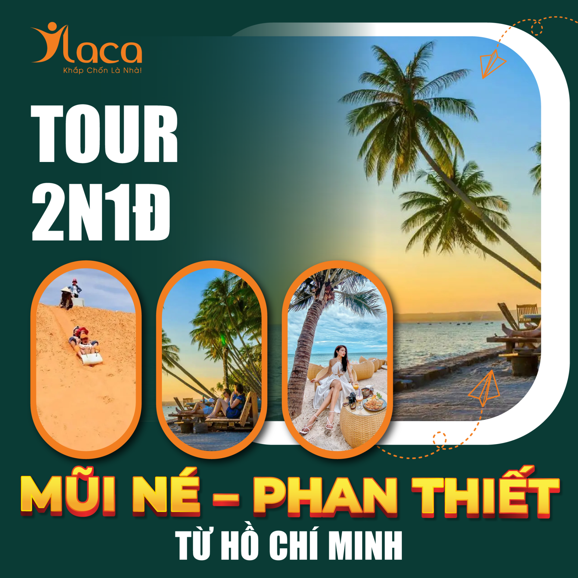 Tour 2N1Đ Mũi Né – Phan Thiết từ Hồ Chí Minh với Tùy chọn Tour Trong Ngày