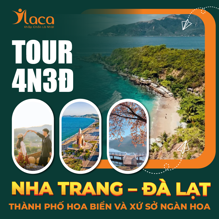 Tour Nha Trang Đà Lạt 4 Ngày 3 Đêm: Khám Phá Thành Phố Hoa Biển và Xứ Sở Ngàn Hoa