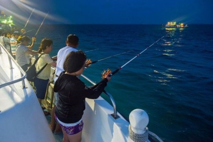Tour Câu Mực Phú Quốc 1 Ngày