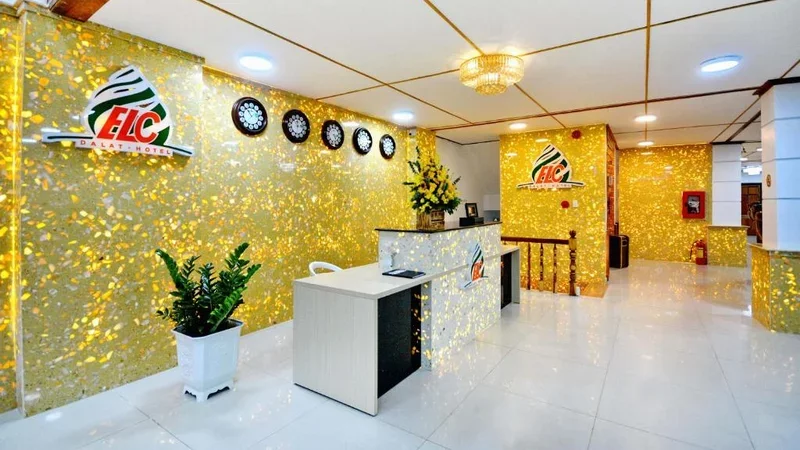 Sảnh khách sạn ELC Đà Lạt