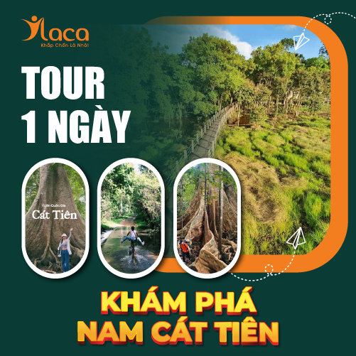 Tour Du Lịch Khám Phá Nam Cát Tiên 1 Ngày