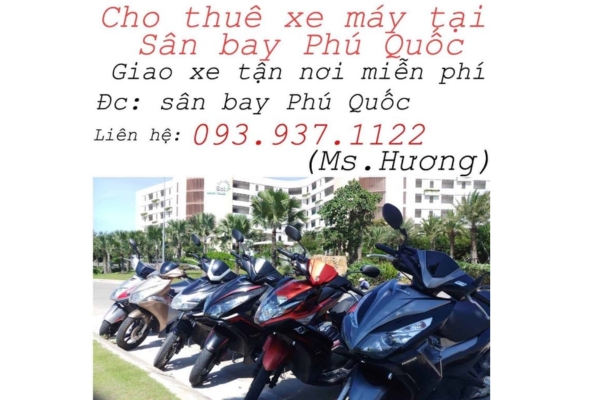 Cho thuê xe máy tại Mai Hương