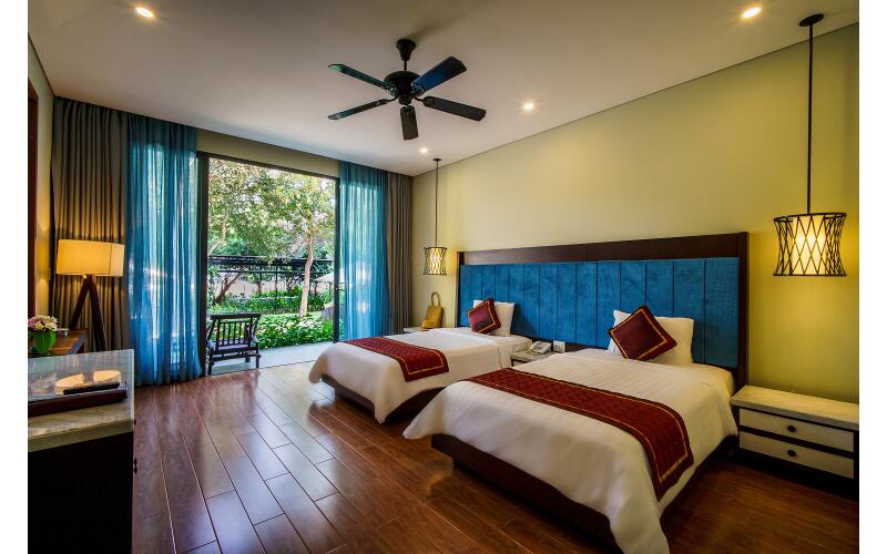 Phòng Premium Deluxe Twin Room tại Resort Bốn Mùa Vũng Tàu