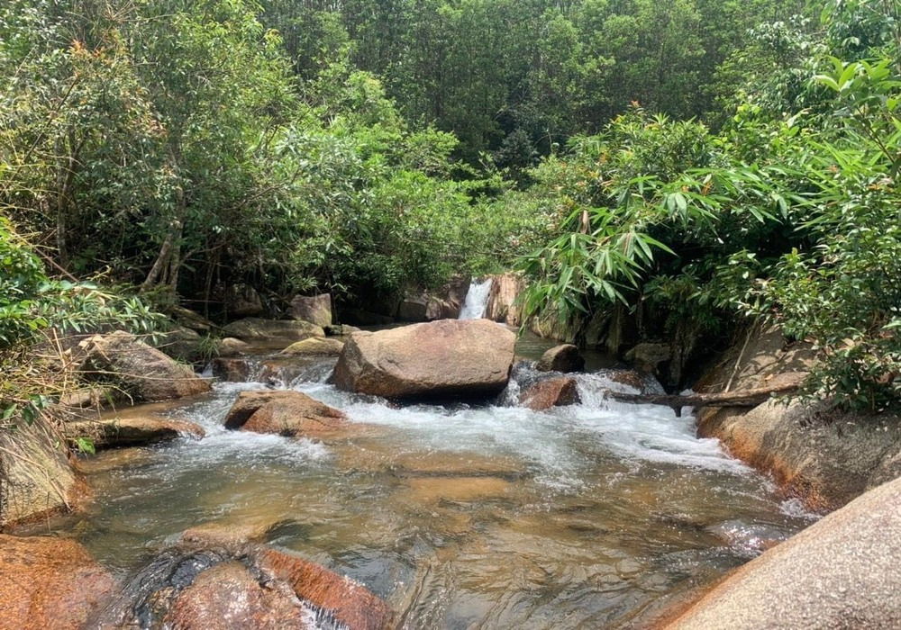 Ở đây quanh năm nước tuôn đổ ào ạt, tạo nên cảnh sắc yên bình nhưng không đánh mất đi vẻ hoang dại đặc trưng của đại ngàn Tây Nguyên