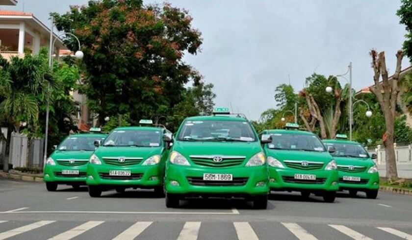 xe taxi Bến Tre