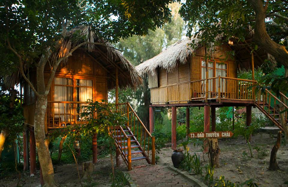 Bamboo Bungalow (Nhà sàn trúc) tại Coto Life