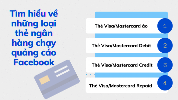 Hướng dẫn cách làm thẻ visa chạy quảng cáo facebook