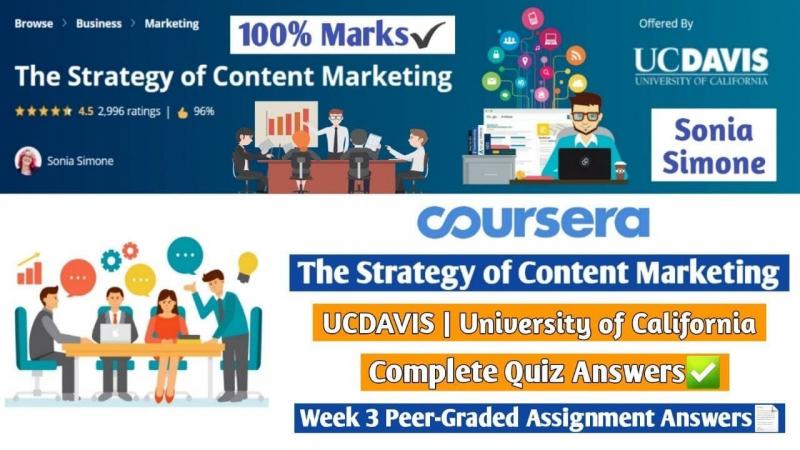 Khóa học The Strategy of Content Marketing của Coursera