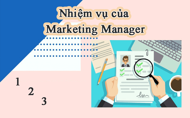 Nhiệm vụ của Marketing specialist