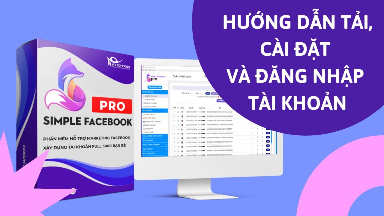 Phần mềm Simple Facebook