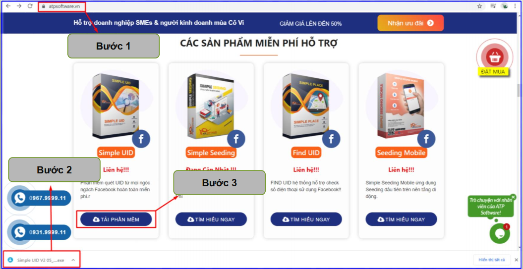 Phần mềm Simple UID