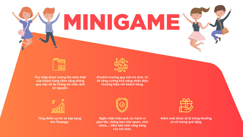 Tạo phần thưởng, mini game cho fan của bạn