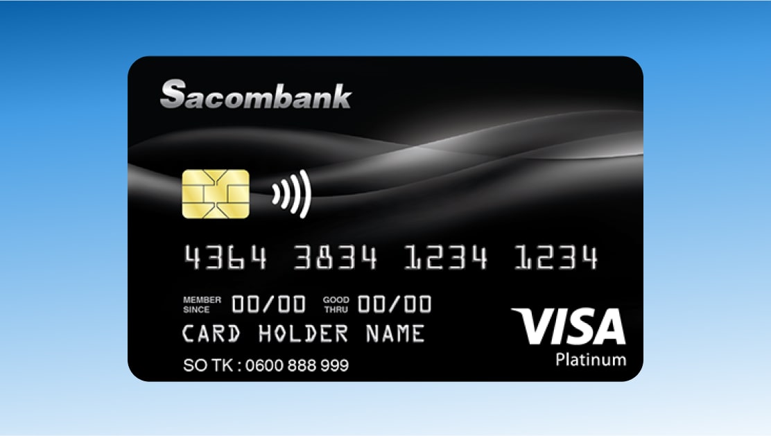 Thẻ VISA Sacombank