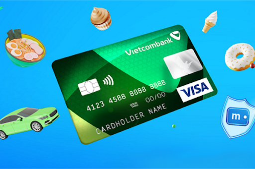 Thẻ VISA ngân hàng Vietcombank