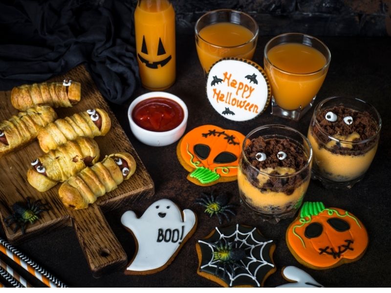 Thức ăn – thức uống cho buổi lễ Halloween