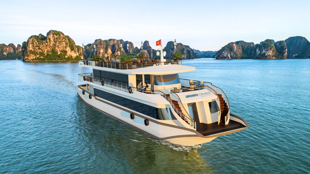 Du thuyền V-Dream Cruise 4 tiếng – Khám phá Vịnh Hạ Long