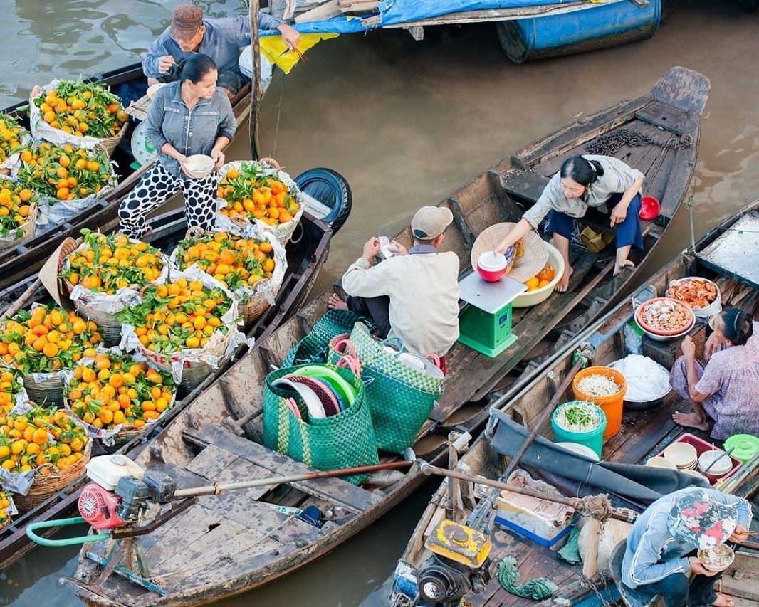 Chợ Nổi Cái Răng - Dấu Ấn Mang Đậm Phong Cách Miền Tây Sông Nước