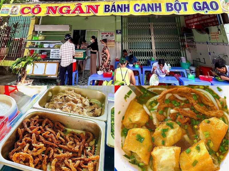 Bánh canh bột gạo Cô Ngân Vũng Tàu